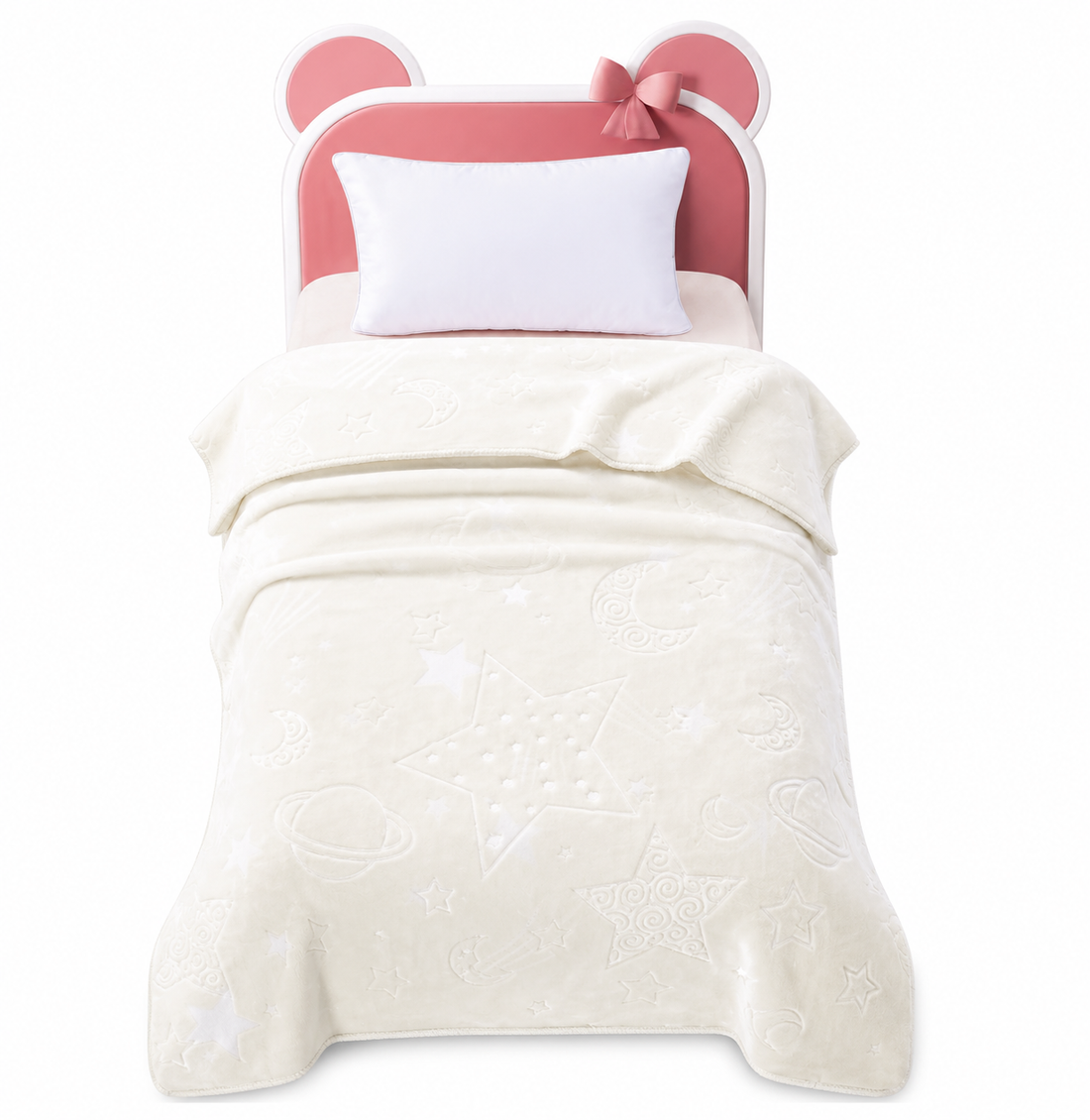Double-sided extra thick baby blanket, 100x140 cm
