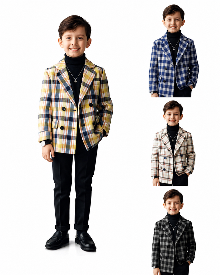 Turkish Coat for Boy winter suiting