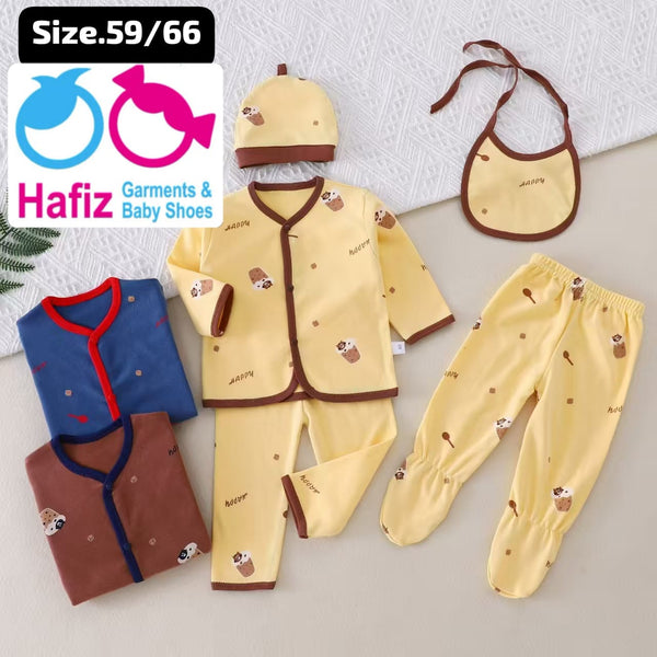 Newborn Baby 5-Piece Lightweight Clothing Set