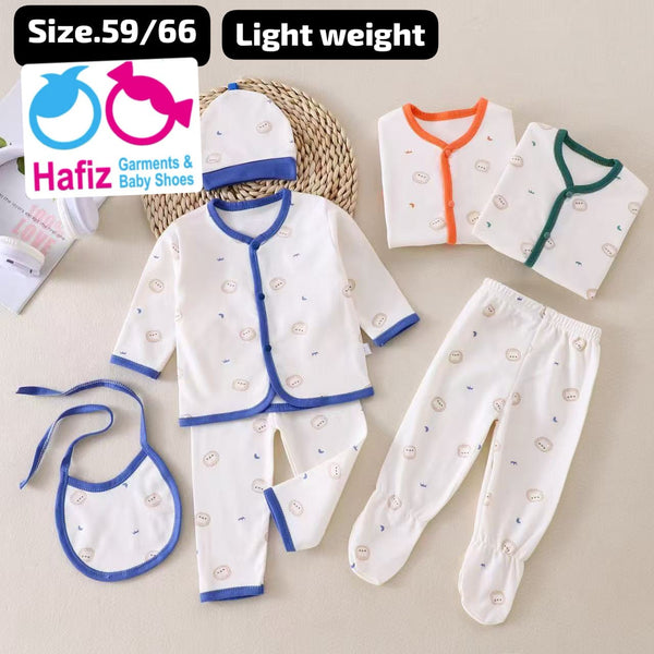 Newborn Baby 5-Piece Lightweight Clothing Set