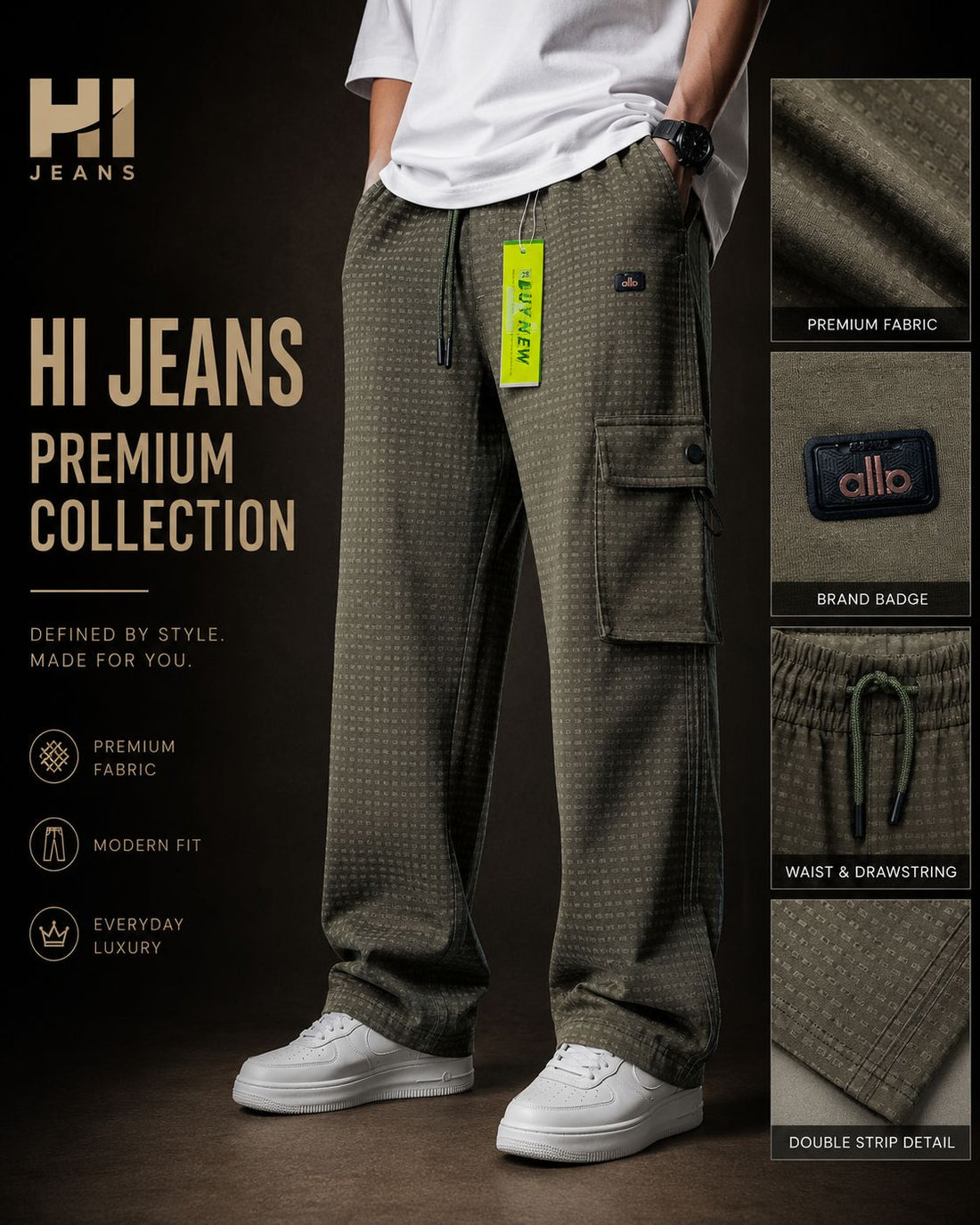 Boys Premium Imported Textured Trouser | Ages 3–14