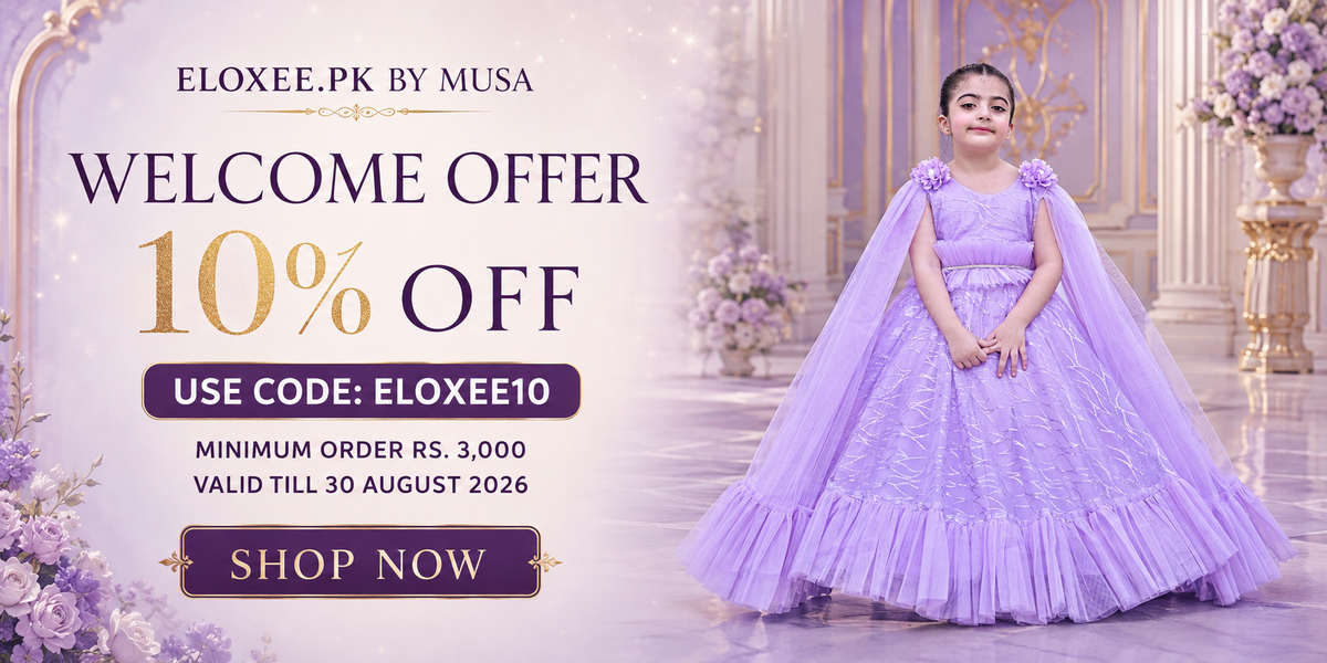 ELOXEE10 welcome offer fairy frock collection banner